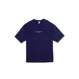 網上下單訂購圓領短袖T恤  訂做直角袖寶藍色後背大LOGO印花  T恤專門店  T1079 網上下單訂購圓領短袖T恤  訂做直角袖寶藍色後背大LOGO印花  T恤專門店  T1079